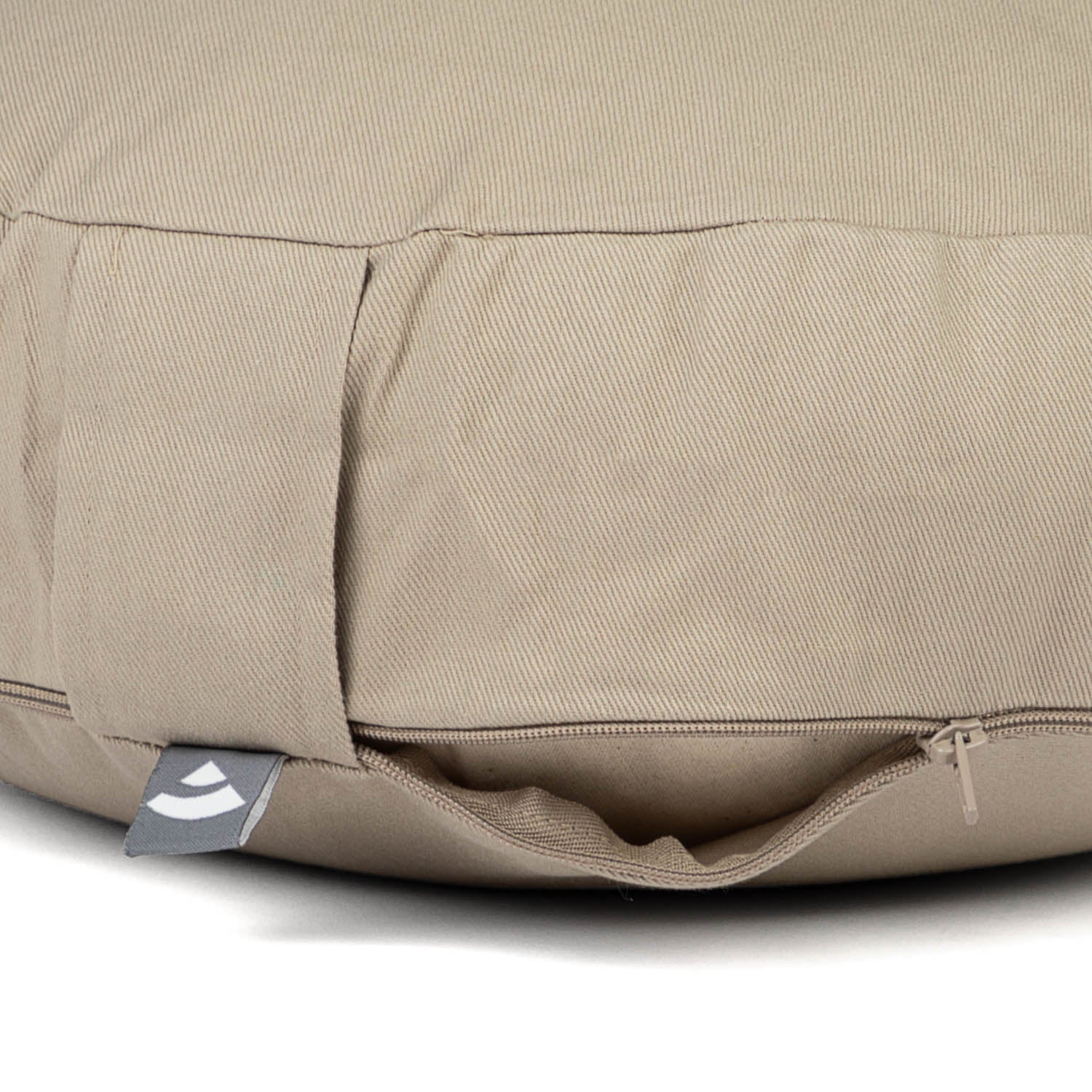 Meditatiekussen RONDO ECO extra laag biologisch katoen