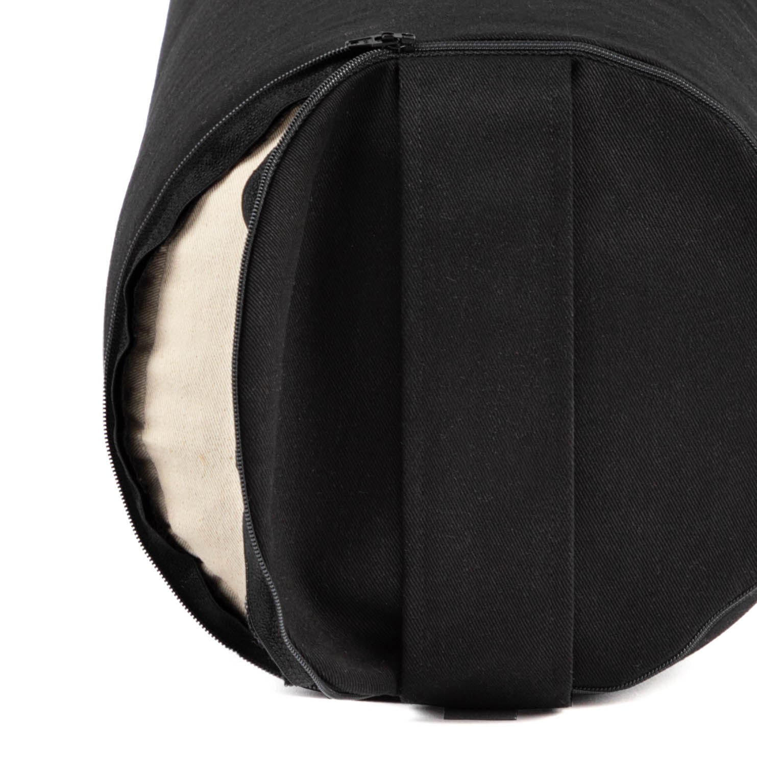 Yoga Bolster ECO rond biologisch katoen - 65 x 23 cm