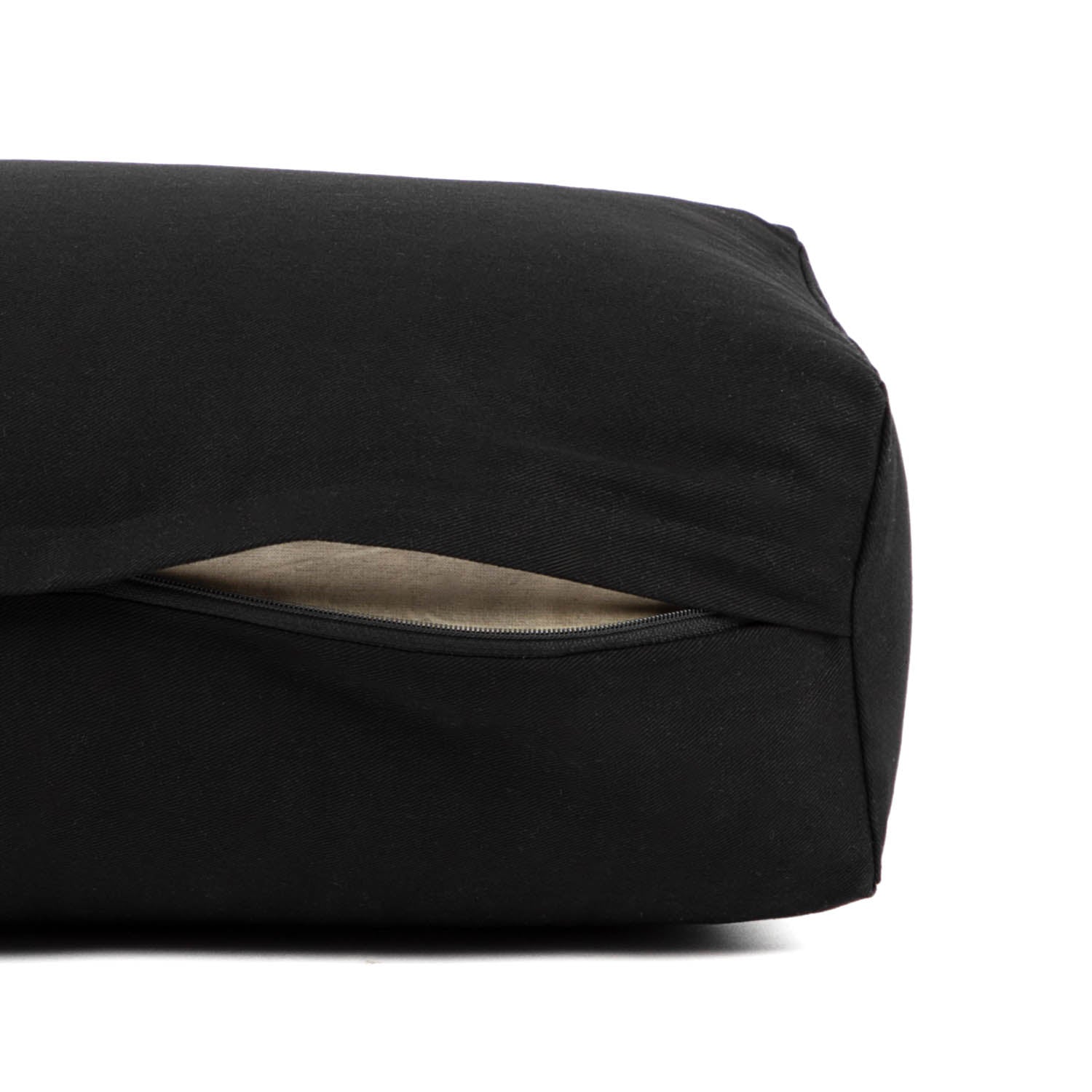 Yoga Bolster ECO rechthoekig biologich katoen - 63,5 x 20,5 x 26,5 cm