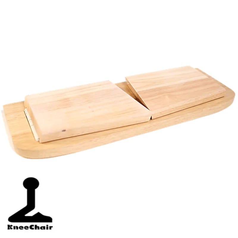 Meditatiebankje Amerikaanse eik inklapbaar - 48 x 17 x 21 cm