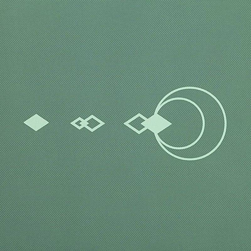 Yogamat Premium TPE Levensboom design - 183 x 61 cm x 5 mm - Groen