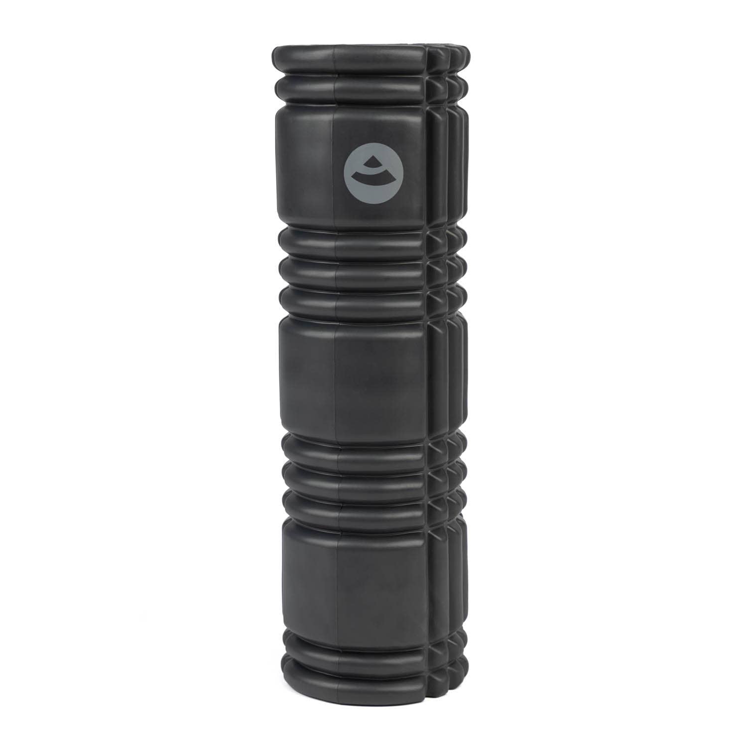 Pilates Foam Roller triggerpoint massage fascia - 45 x 14 cm - Antraciet