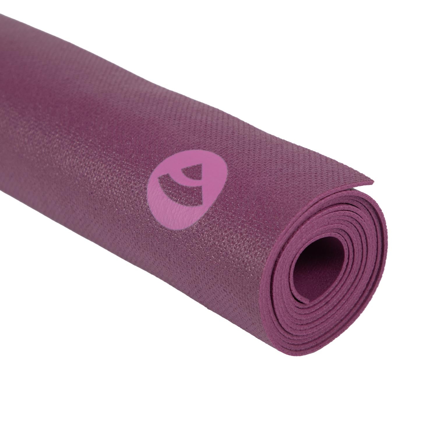 Yogamat STUDIO TRAVEL opvouwbaar - 183 x 60 cm x 2 mm - Aubergine