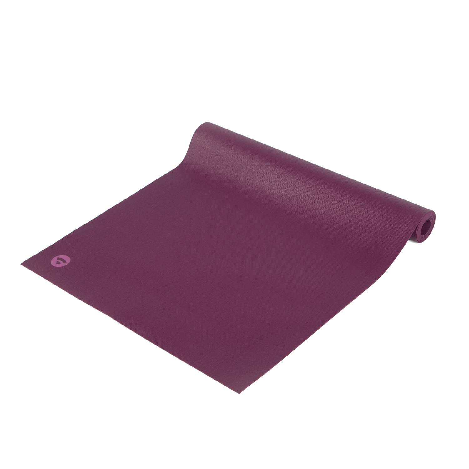 Yogamat STUDIO TRAVEL opvouwbaar - 183 x 60 cm x 2 mm - Aubergine