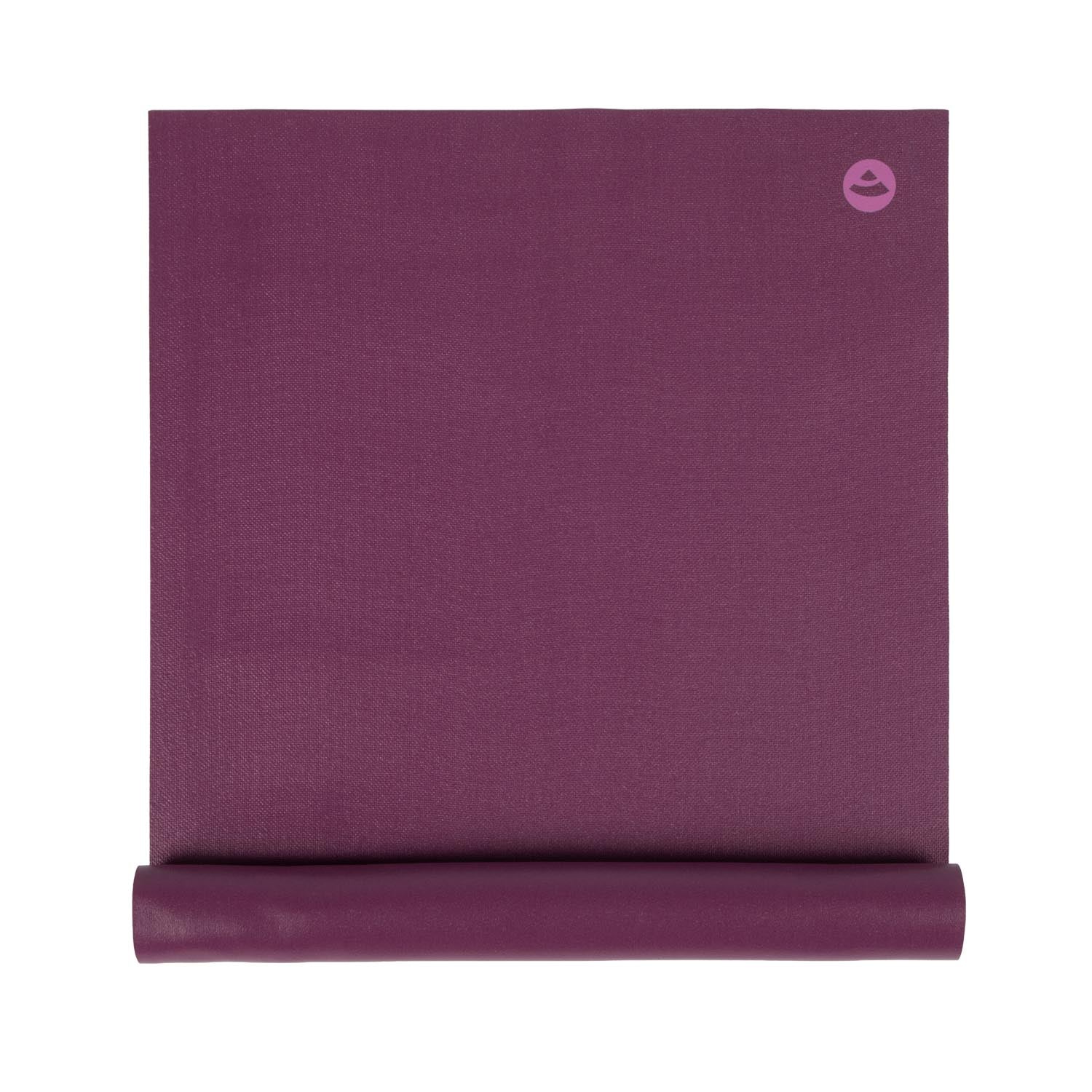 Yogamat STUDIO TRAVEL opvouwbaar - 183 x 60 cm x 2 mm - Aubergine