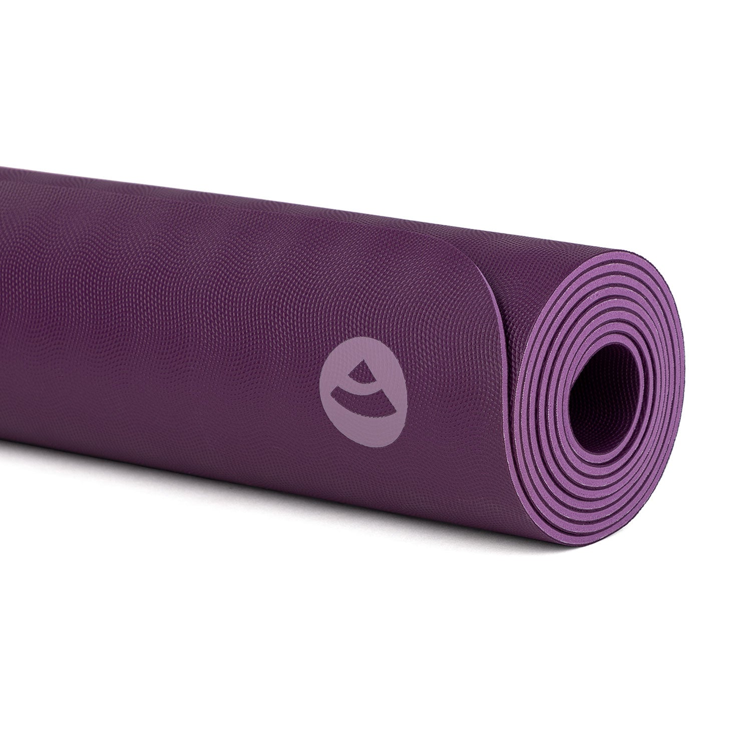 Yogamat ECOPRO natuurrubber antislip - 185 x 60 cm x 4 mm - Paars