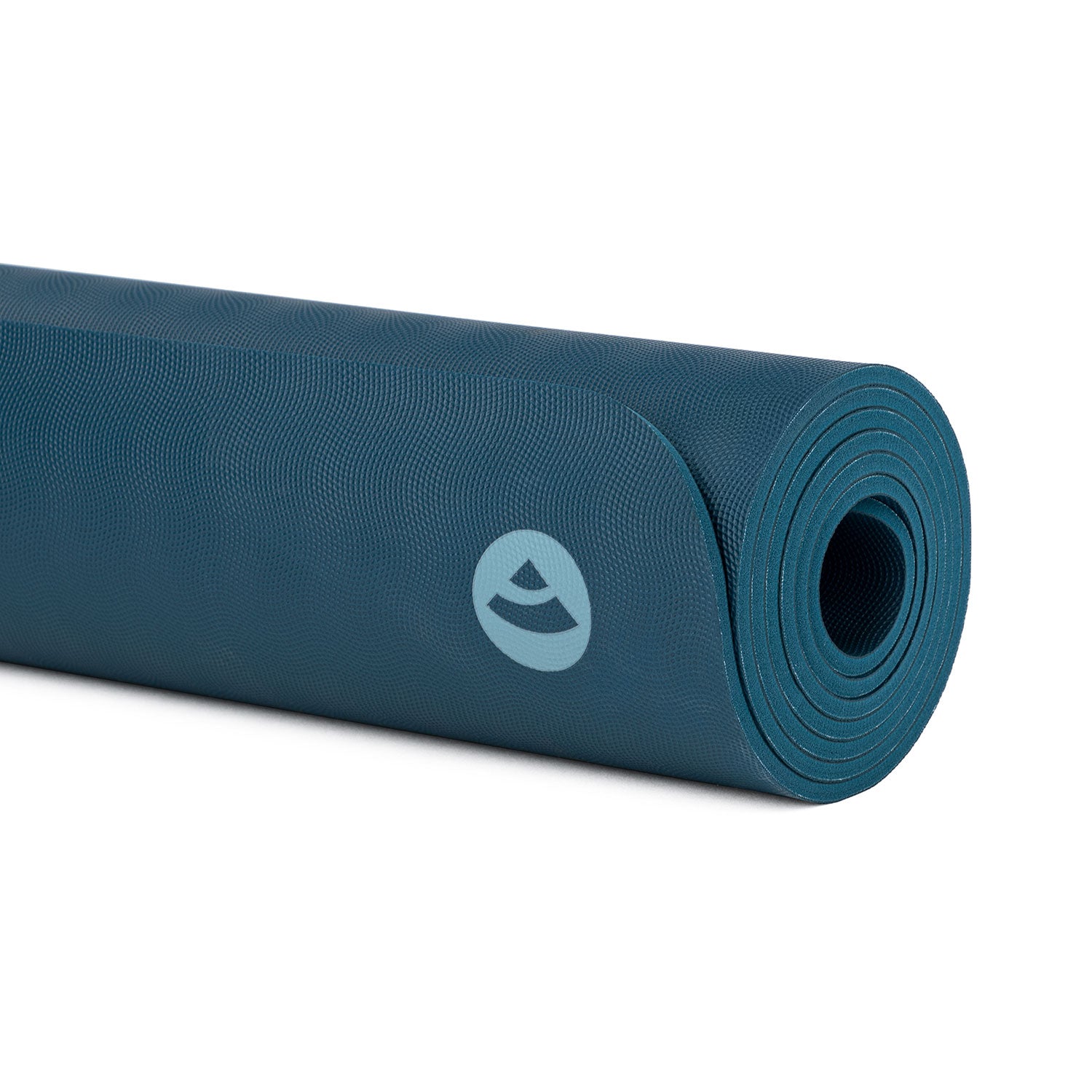 Yogamat ECOPRO DIAMOND natuurrubber extra dik - 185 x 60 cm x 6 mm - Blauw