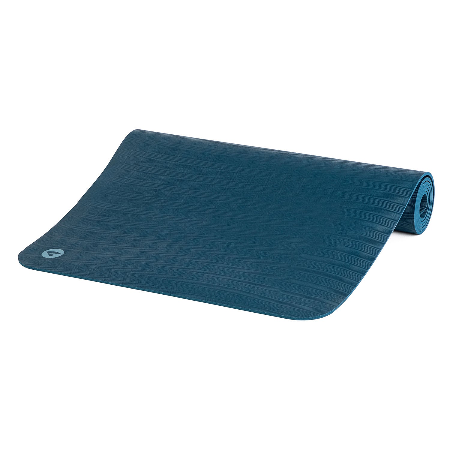 Yogamat ECOPRO DIAMOND natuurrubber extra dik - 185 x 60 cm x 6 mm - Blauw