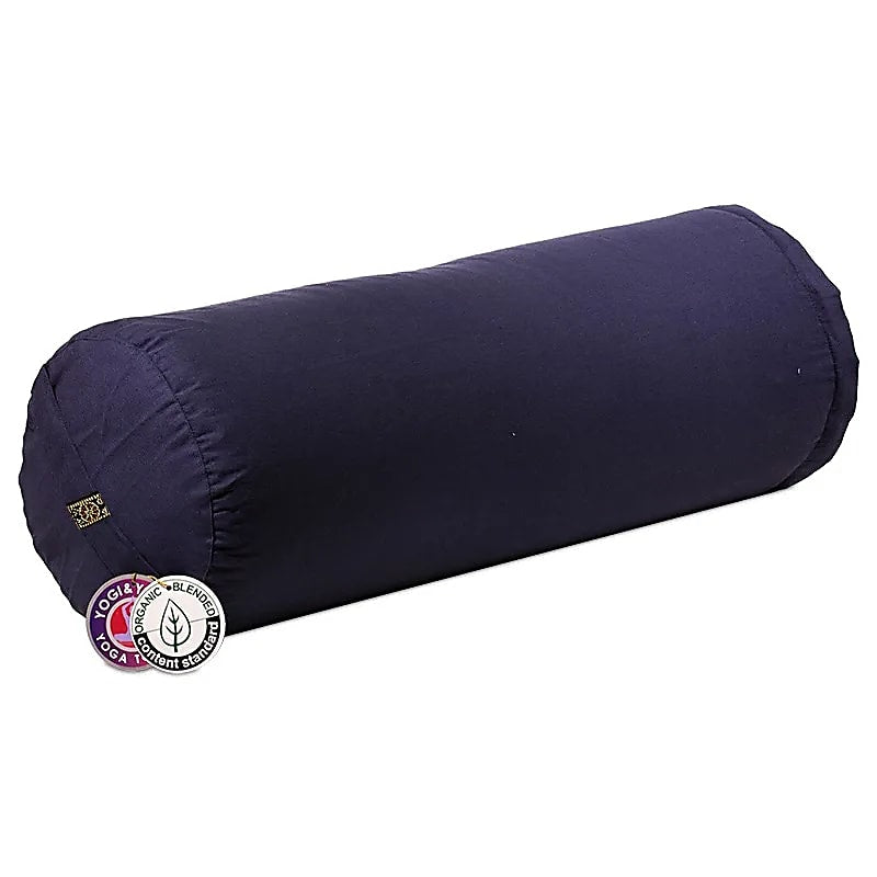 Yoga Bolster rond biologisch katoen - 60 x 16 cm