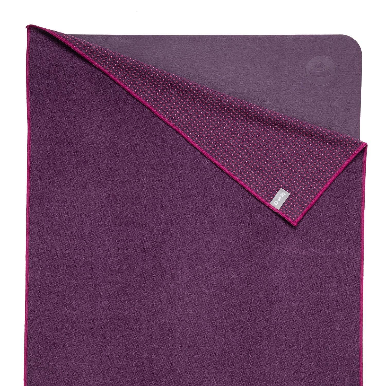 Yoga handdoek GRIP microvezel antislip noppen - 183 x 61 cm