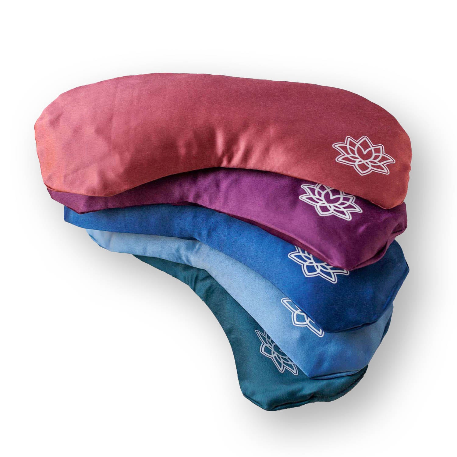 Oogkussen Satijn biologisch Lavendel Lijnzaad - Lotus design