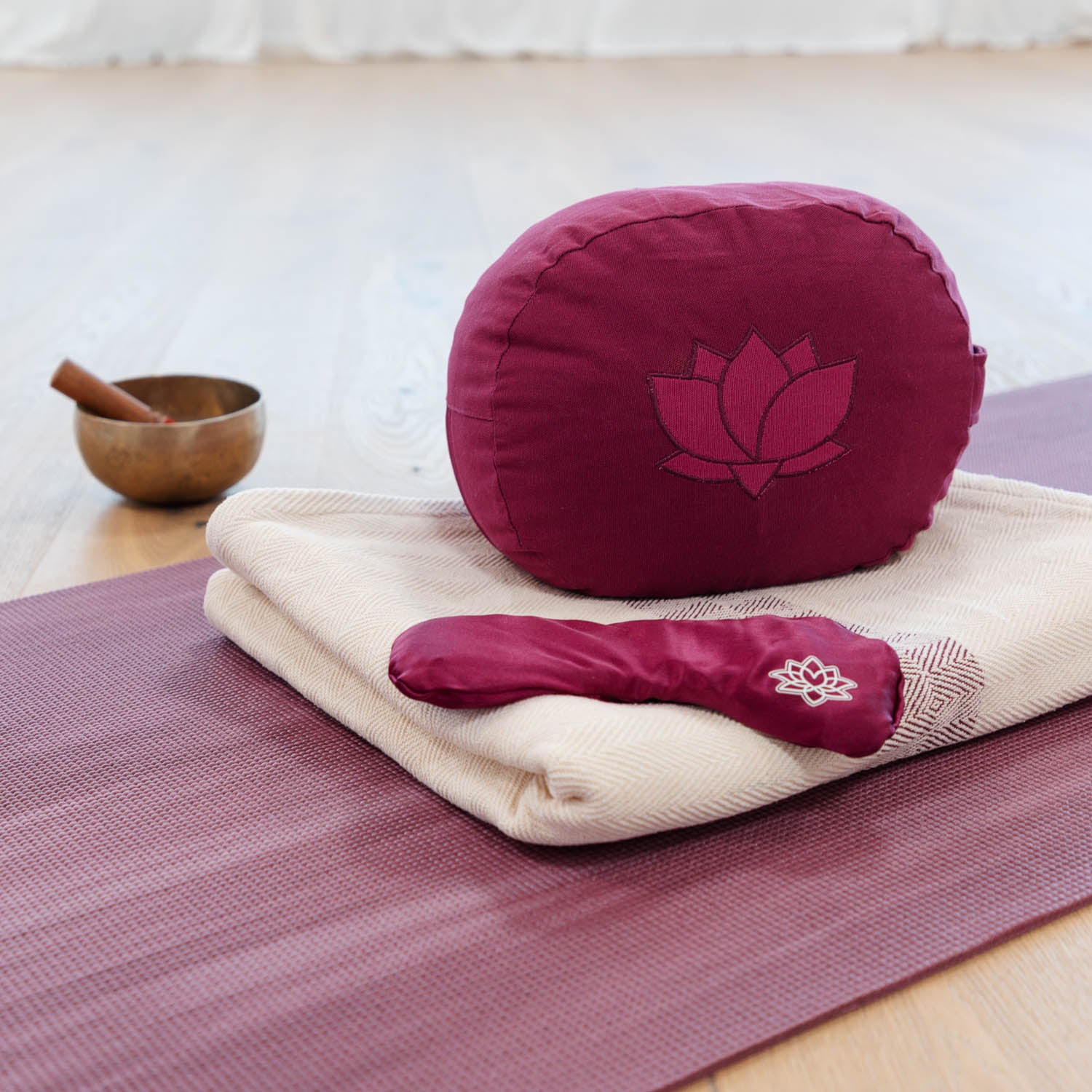 Yogamat FADE allround extra dik antislip - 186 x 60 cm x 6 mm