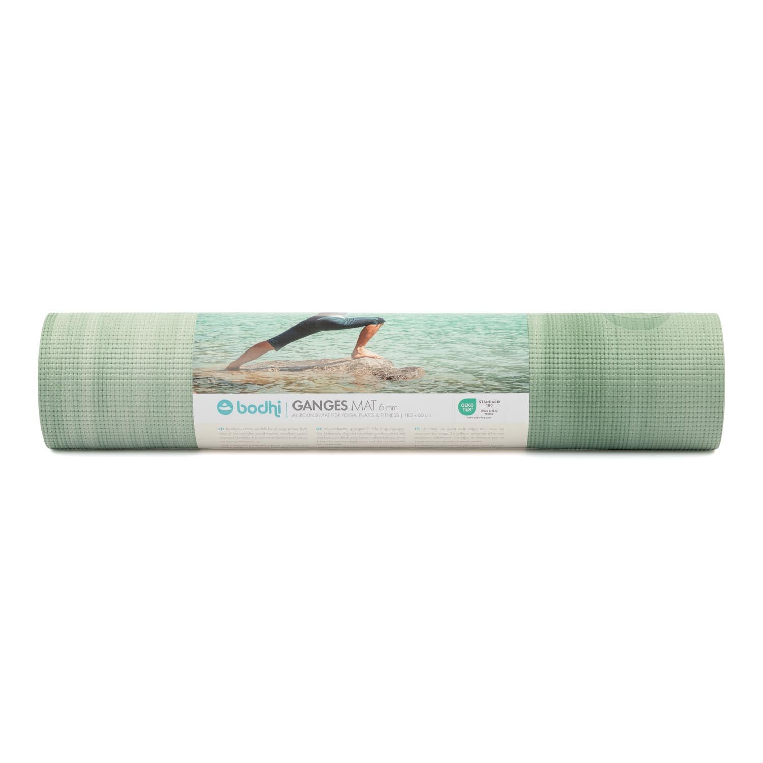 Yogamat FADE allround extra dik antislip - 186 x 60 cm x 6 mm