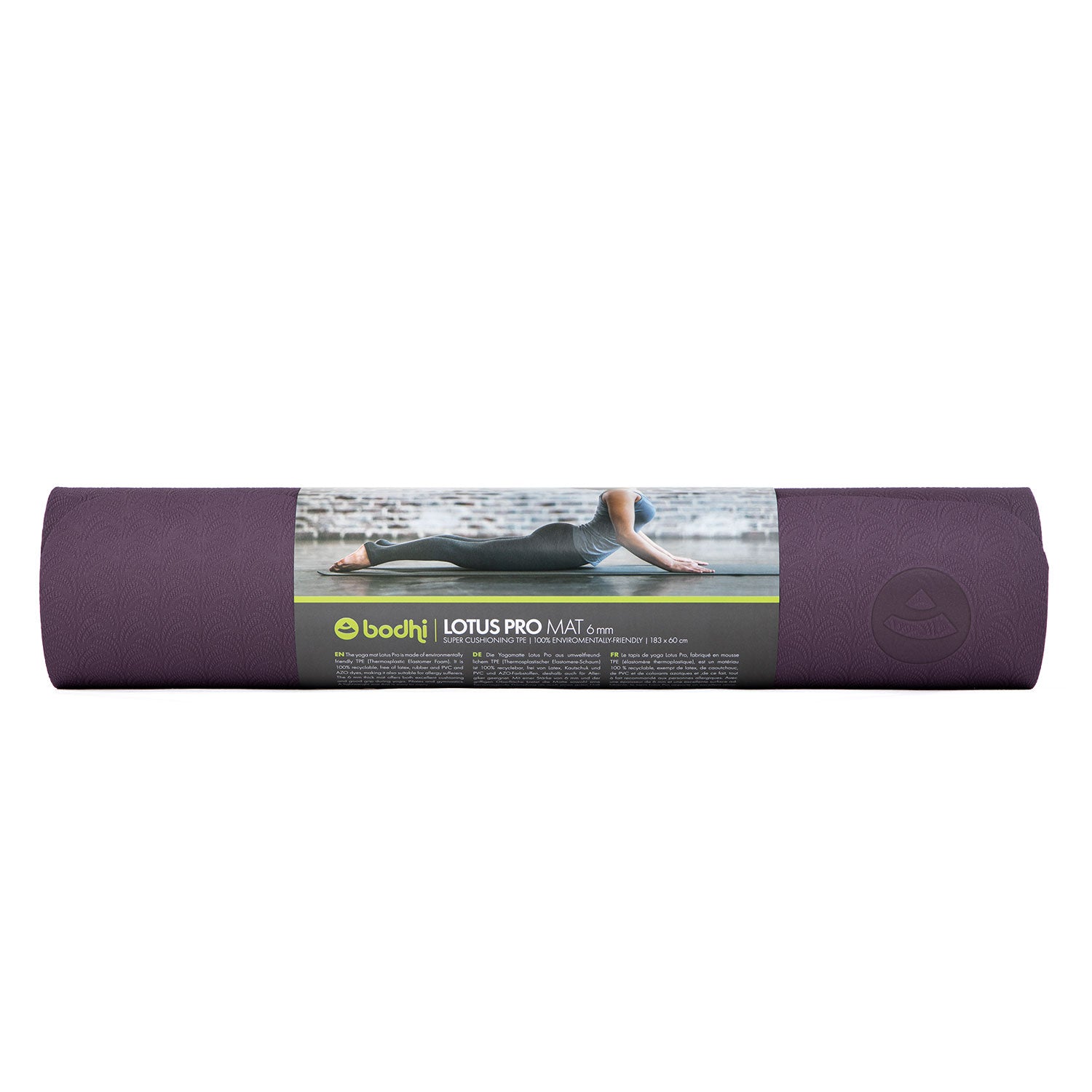 Yogamat CORE extra dik TPE antislip - 183 x 60 cm x 6 mm