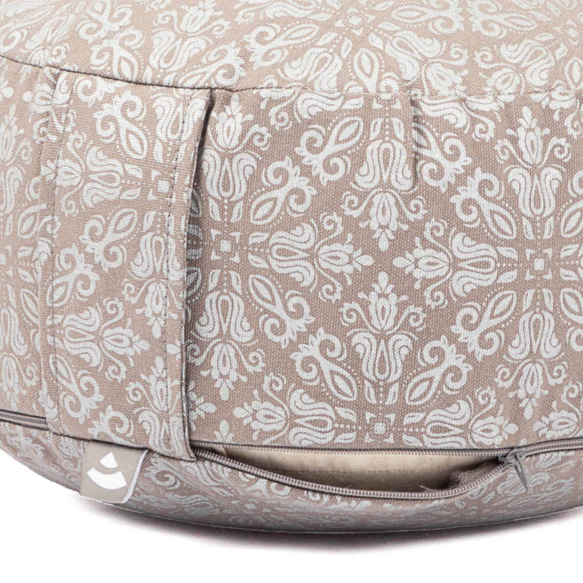 Meditatiekussen RONDO biologisch katoen Design print