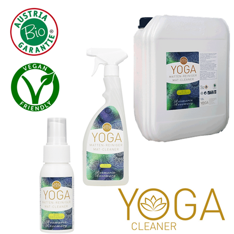 Yogamat reiniger Cleaner Spray - 510 ml - Rozemarijn