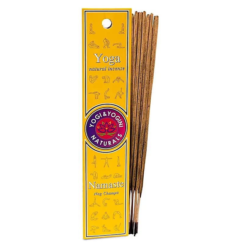 Wierook Yoga Namaste - 10 stokjes - Nag Champa