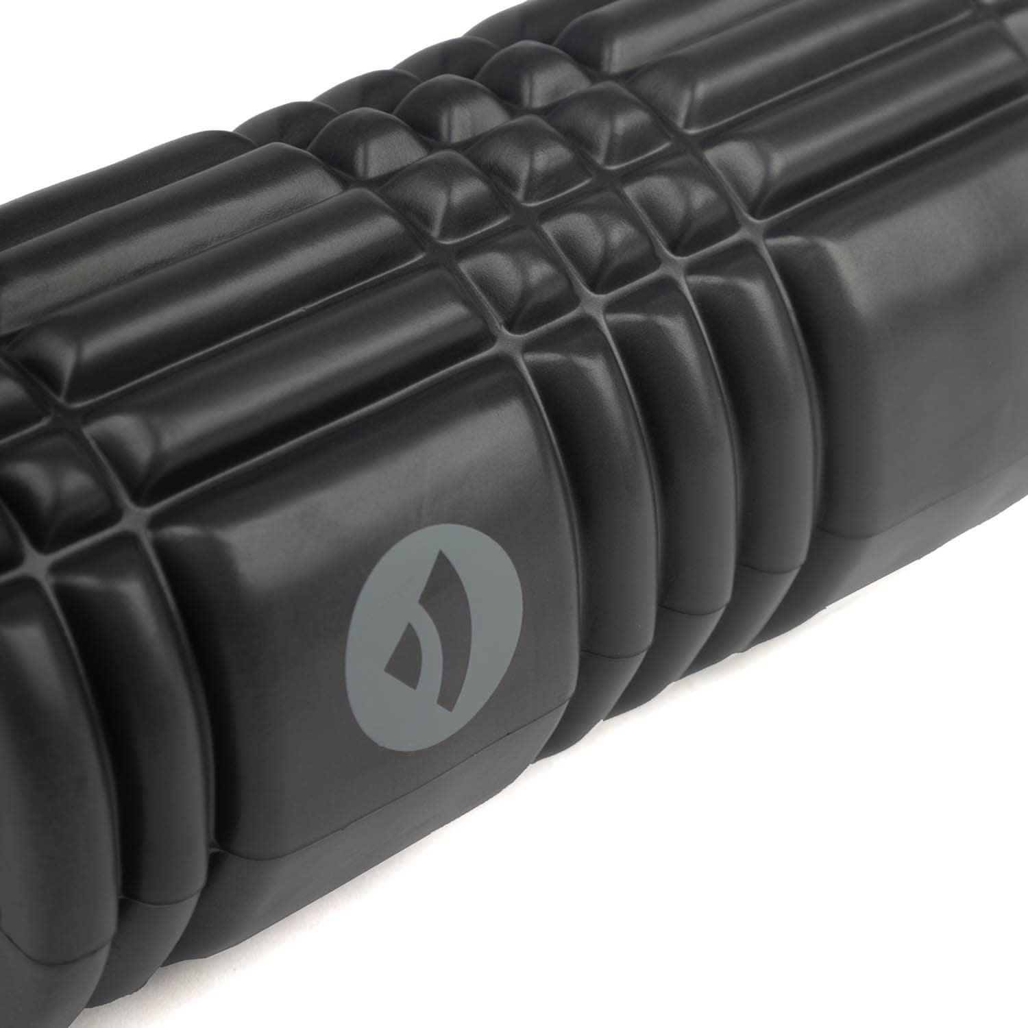 Pilates Foam Roller triggerpoint massage fascia - 45 x 14 cm - Antraciet