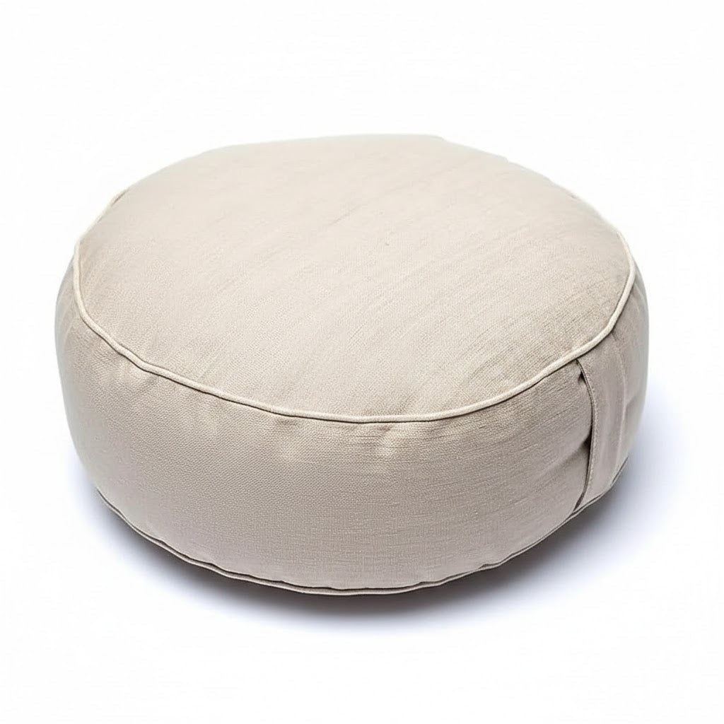 Meditatiekussen Himalaya Hennep - Naturel