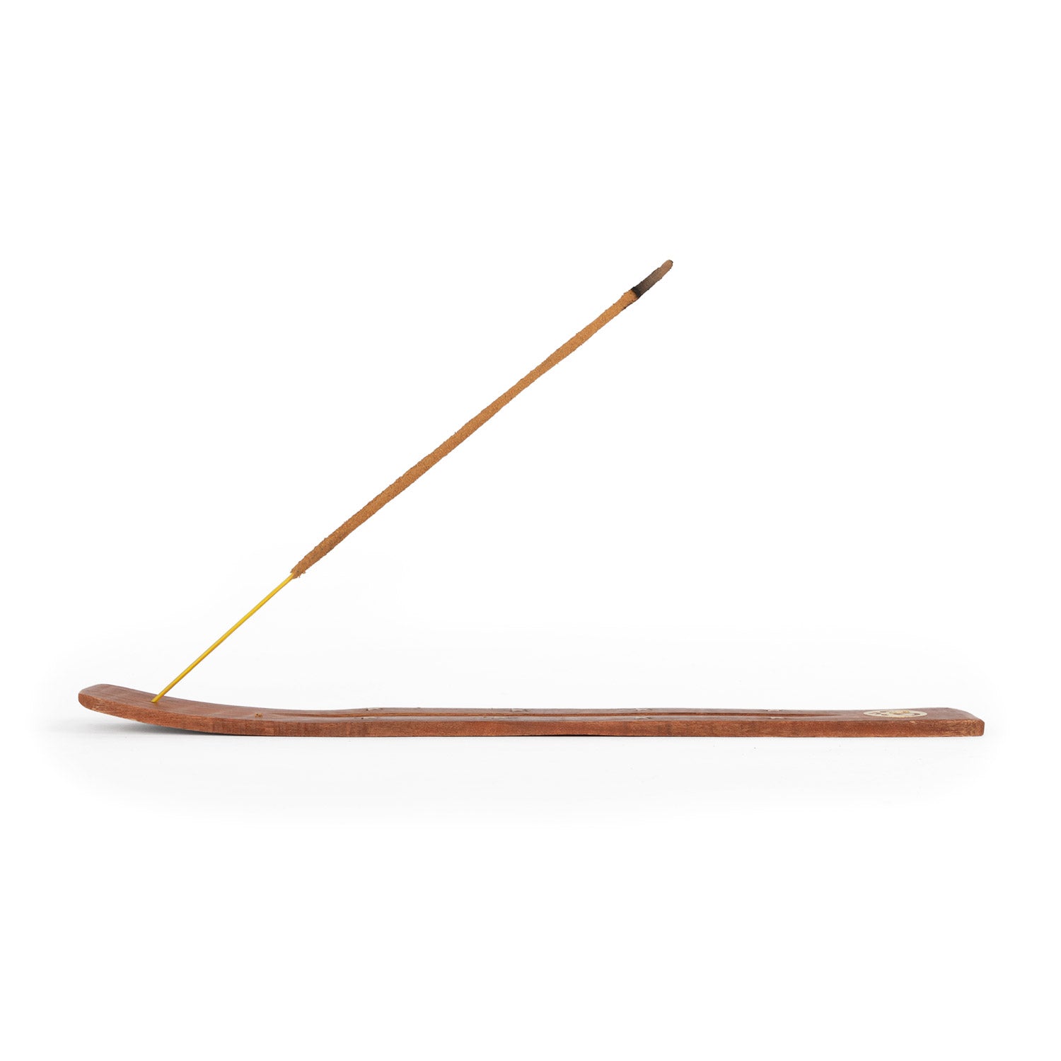 Wierookhouder hout met OM-teken