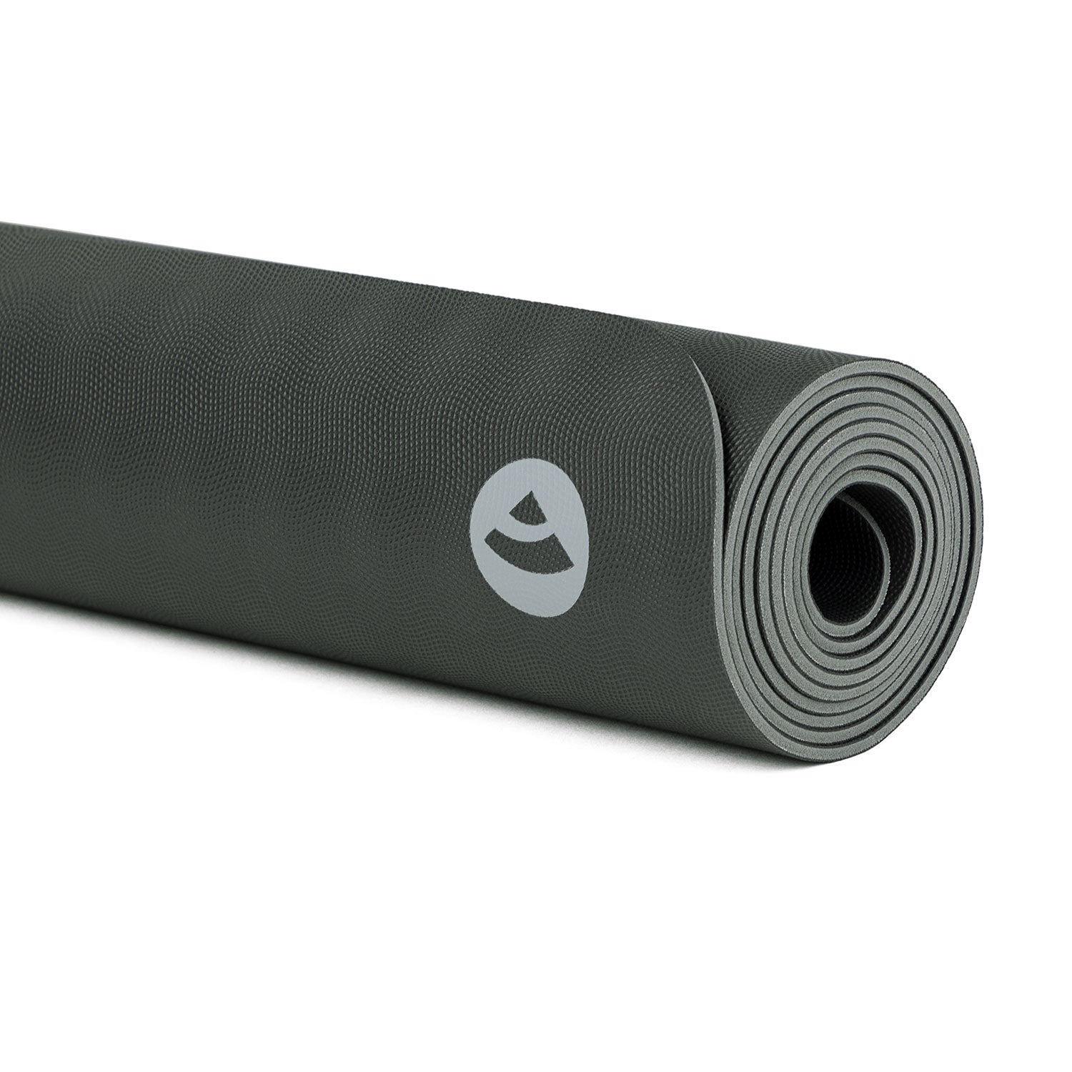 Yogamat XL ECOPRO natuurrubber antislip - 200 x 66 cm x 4 mm - Antraciet